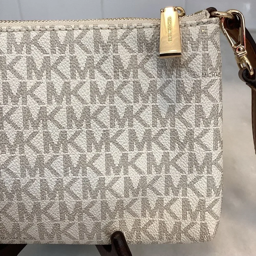 Michael Kors Bag Purse Handbag Mini Saffiano Leather Signature Logo Mini Bag